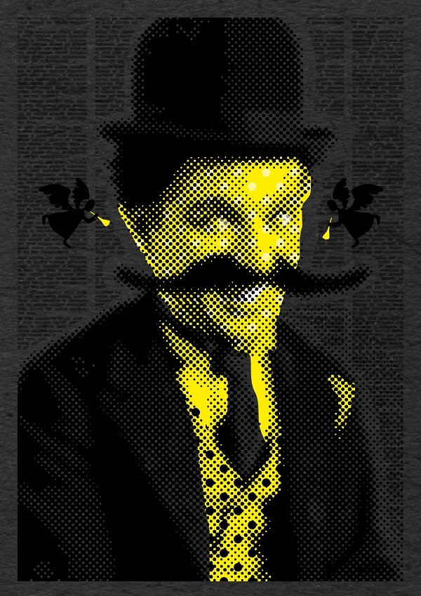 Этюд с накладными усами [Study with false mustache]