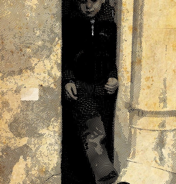 Дождь. Дима [Rain. Dima hides behind a drainpipe in an alley near Red Square]