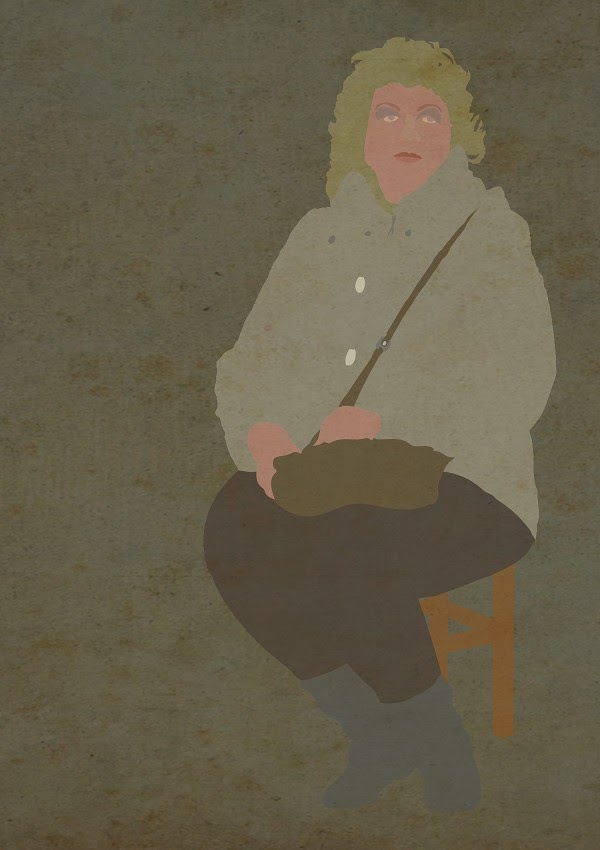 Наталья. Тональная подложка к портрету [Natalia. Tonal underpainting for a portrait]
