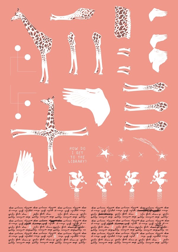 Изысканный бродит жираф. 1 [An exquisite giraffe wanders. 1]