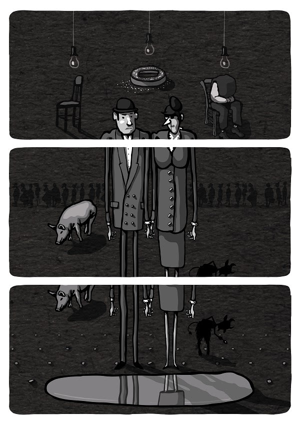 Бесконечная очередь к бездонной луже [Endless line to the bottomless puddle]